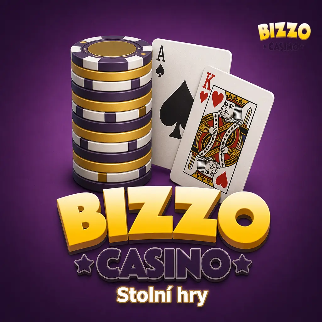 Stolní hry v Bizzo Casino: ruleta, blackjack a baccarat s pevnými pravidly a demoverzí i hrou o reálné peníze.