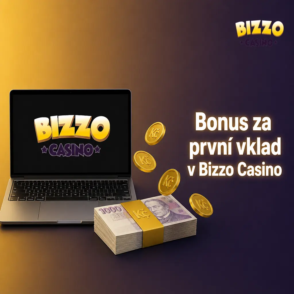 Bonus za první vklad 125 % až 31 250 CZK a 125 zatočení zdarma v Bizzo Casino na herní automaty