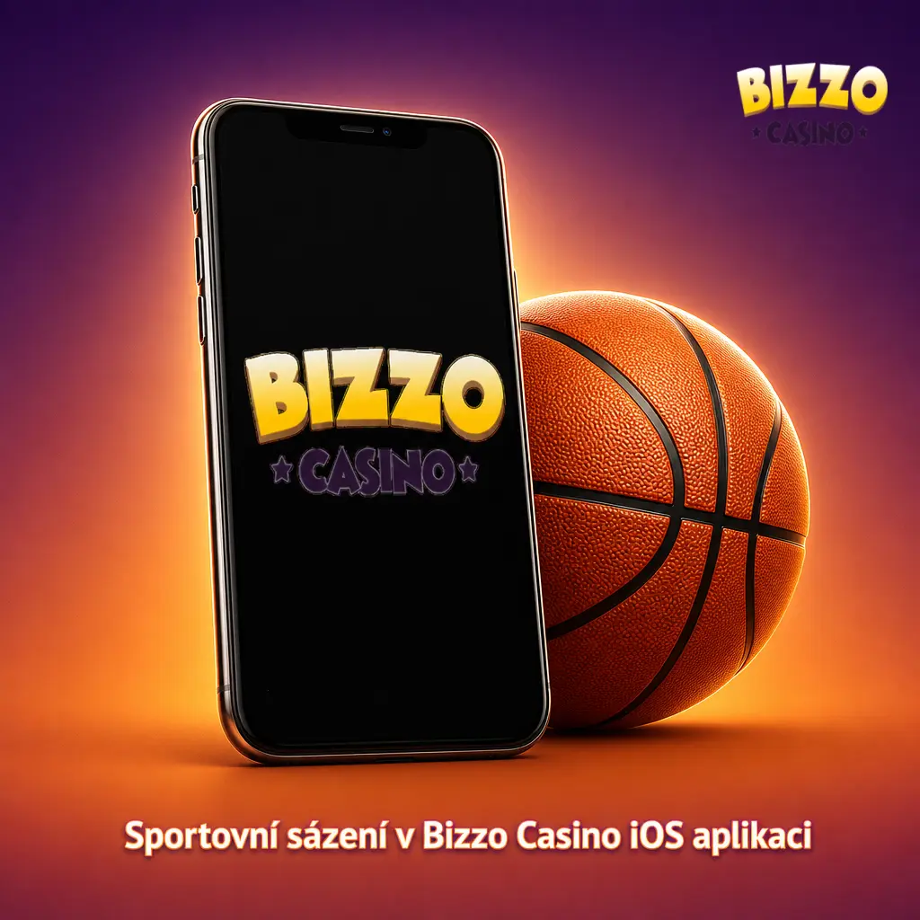 Sportovní sázení v Bizzo Casino iOS aplikaci s kurzy na fotbal, tenis, hokej a další sporty