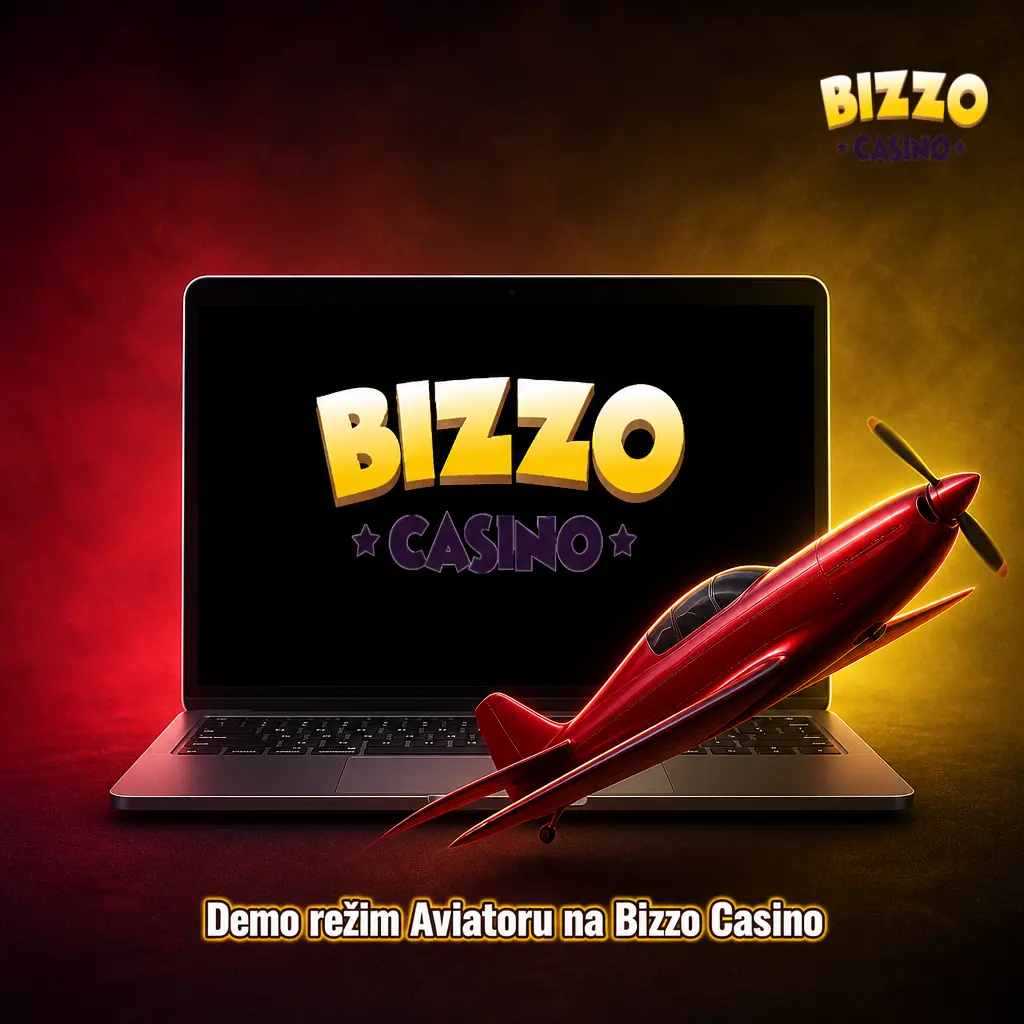 Demo režim hry Aviator na Bizzo Casino zdarma bez registrace s virtuálním kreditem a plnou funkčností hry