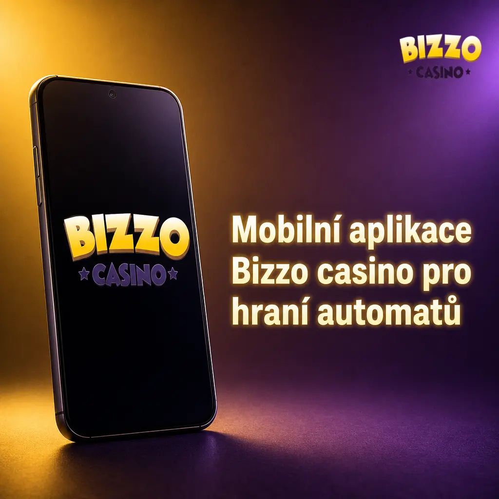 Mobilní aplikace Bizzo casino pro Android a iOS s knihovnou hracích automatů a filtrováním podle poskytovatele či RTP.
