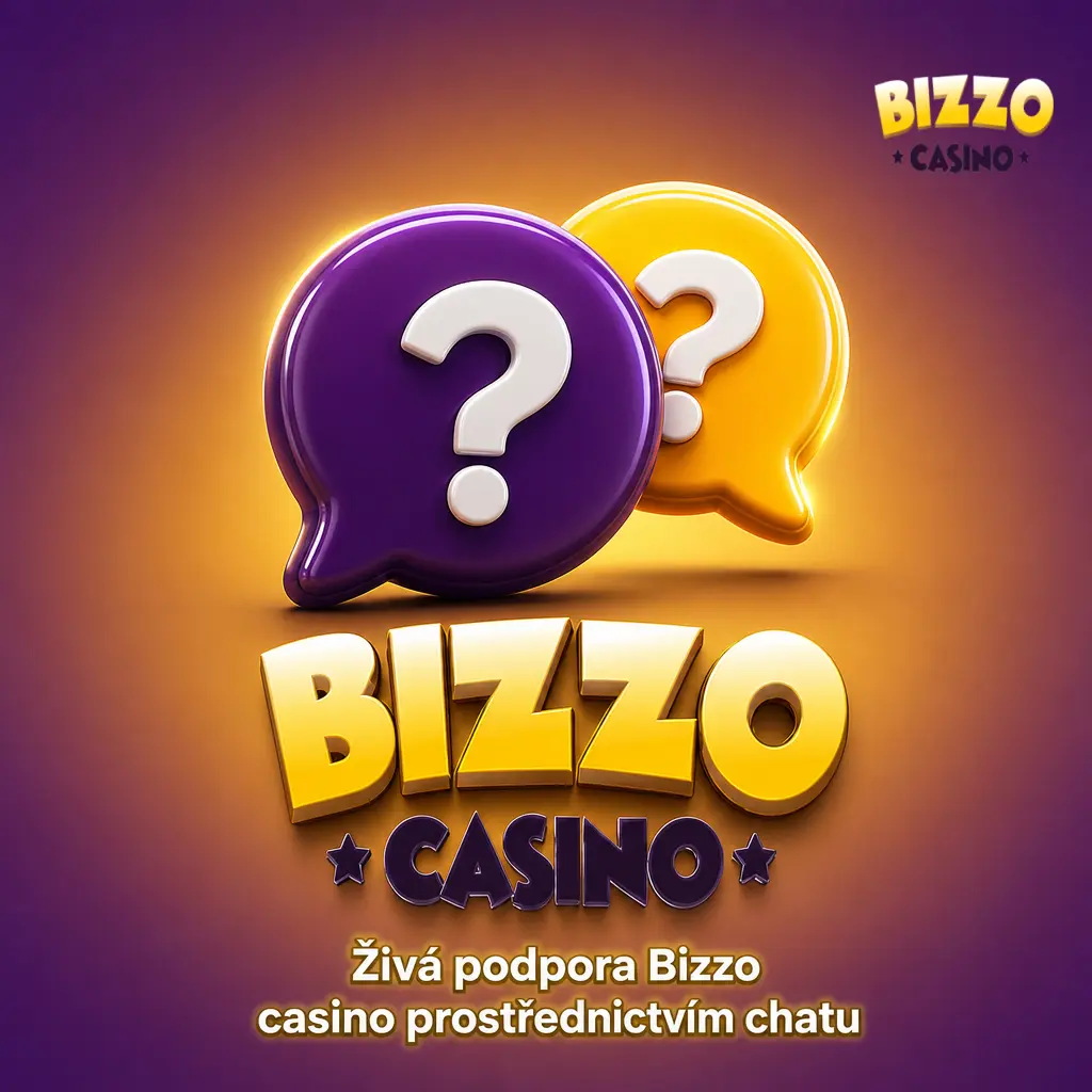 Živý chat podpory Bizzo Casino na webu – rychlá komunikace s operátorem pro hráče nonstop v češtině